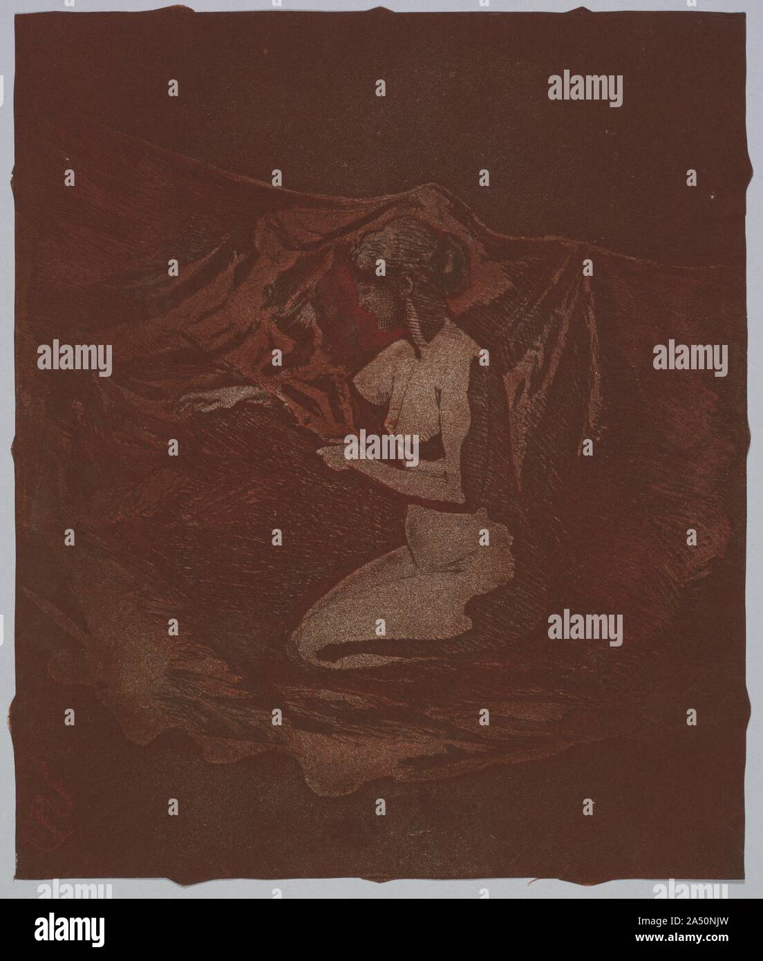 Embers Glow, 1890-1897 Stock Photo - Alamy