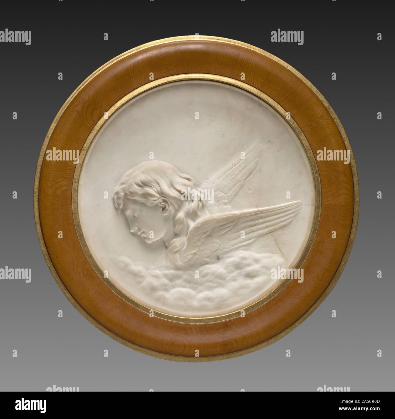 Evening, c. 1850. Early in his career, Palmer made cameo portraitsgems or shells carved in low