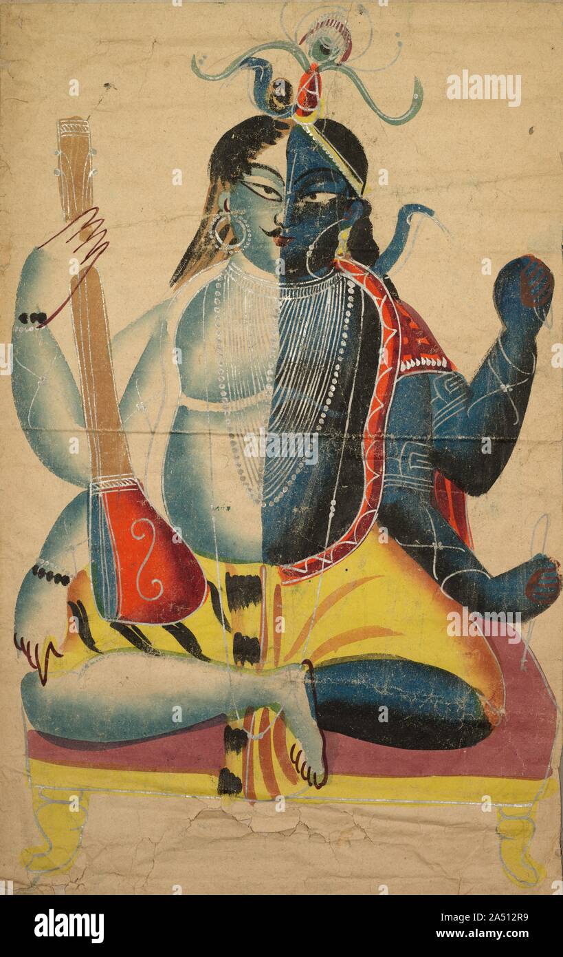 Hari-Hara, 1800s. Stock Photo