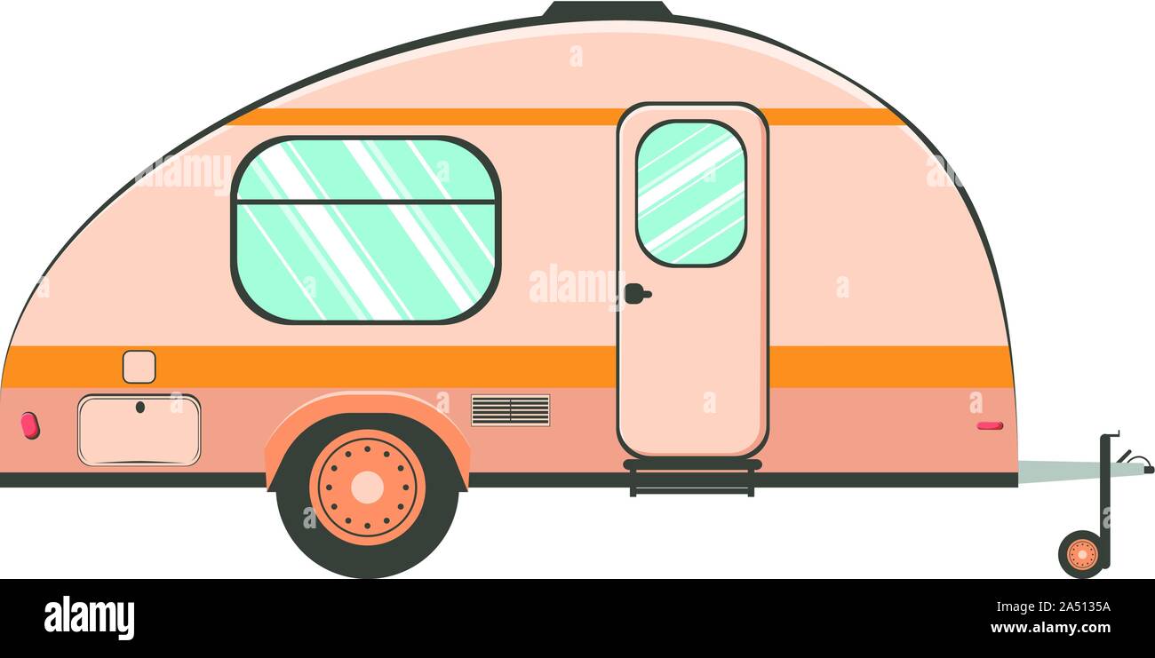 Cartoon camper trailer, travel mobile home design Stock Vector Image & Art - Alamy Cartoon camper trailer, travel mobile home design Stock Vector Image & Art - Alamy