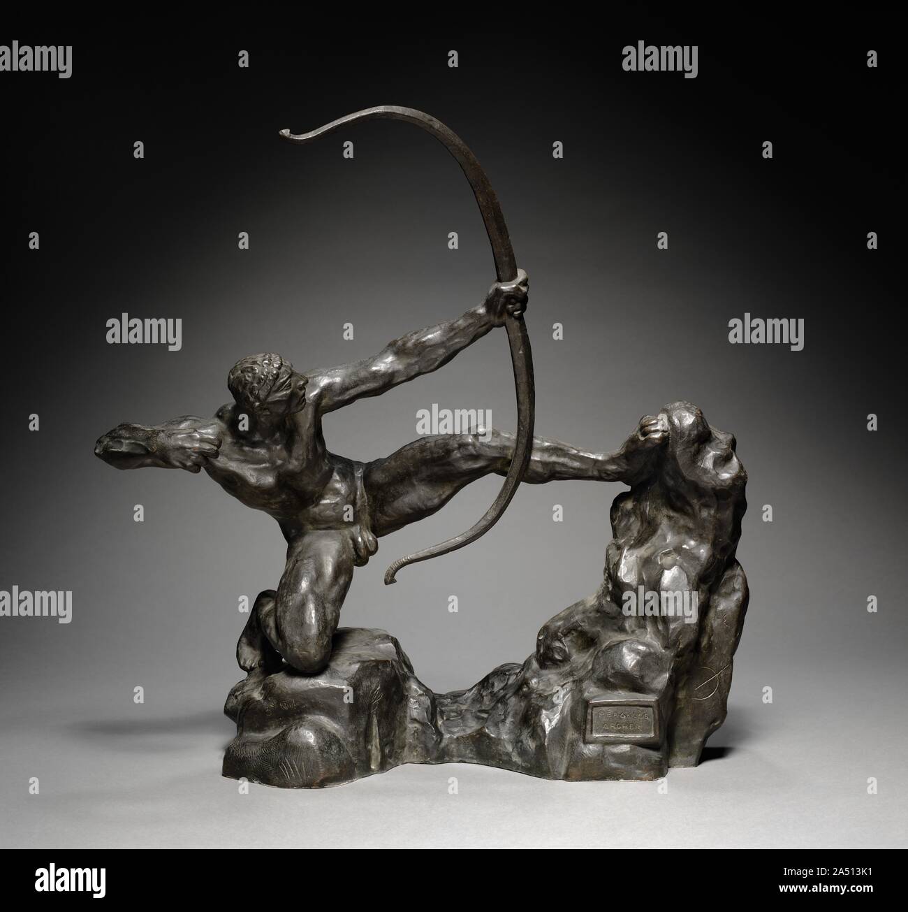 Herakles the Archer, 19081909 Stock Photo Alamy
