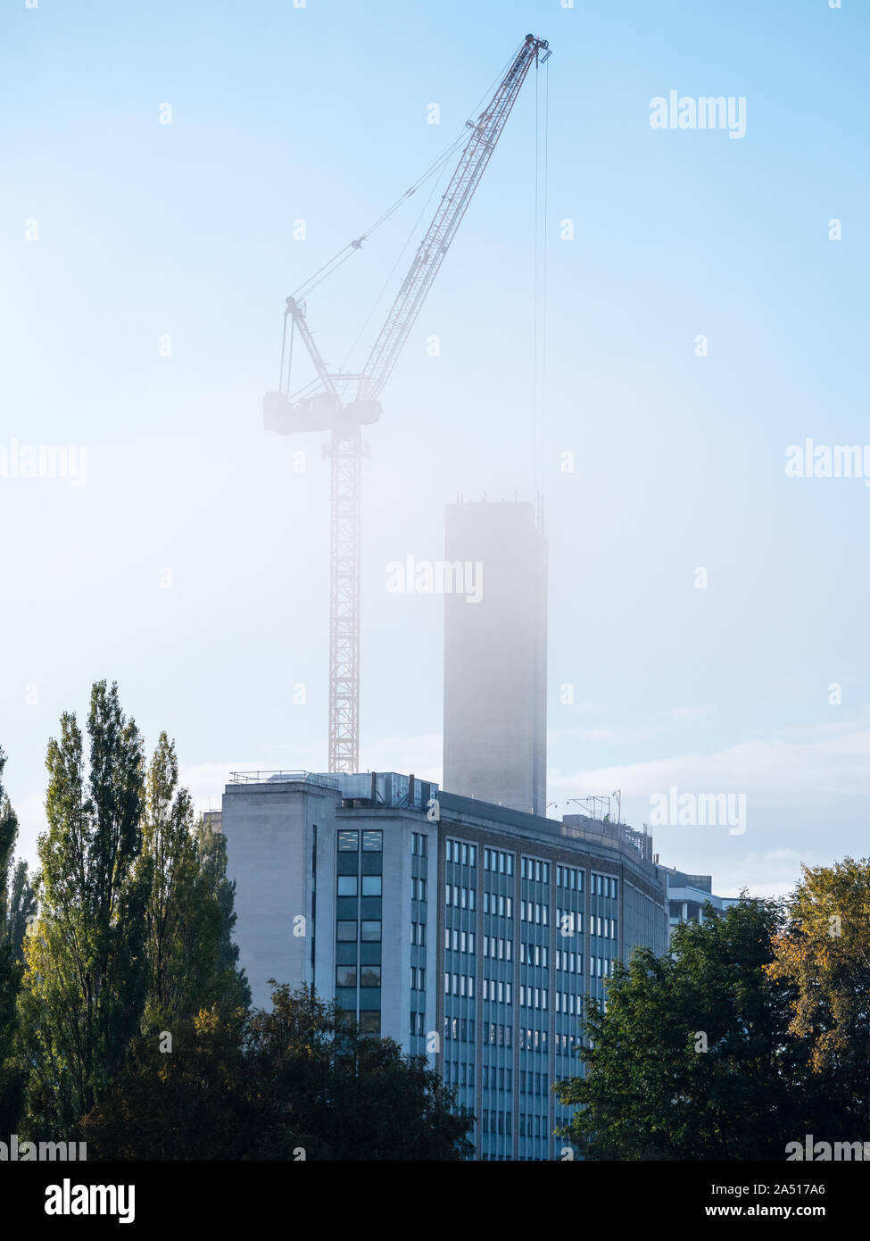 Construction of Thames Quarter, Build to Rent Development, Reading