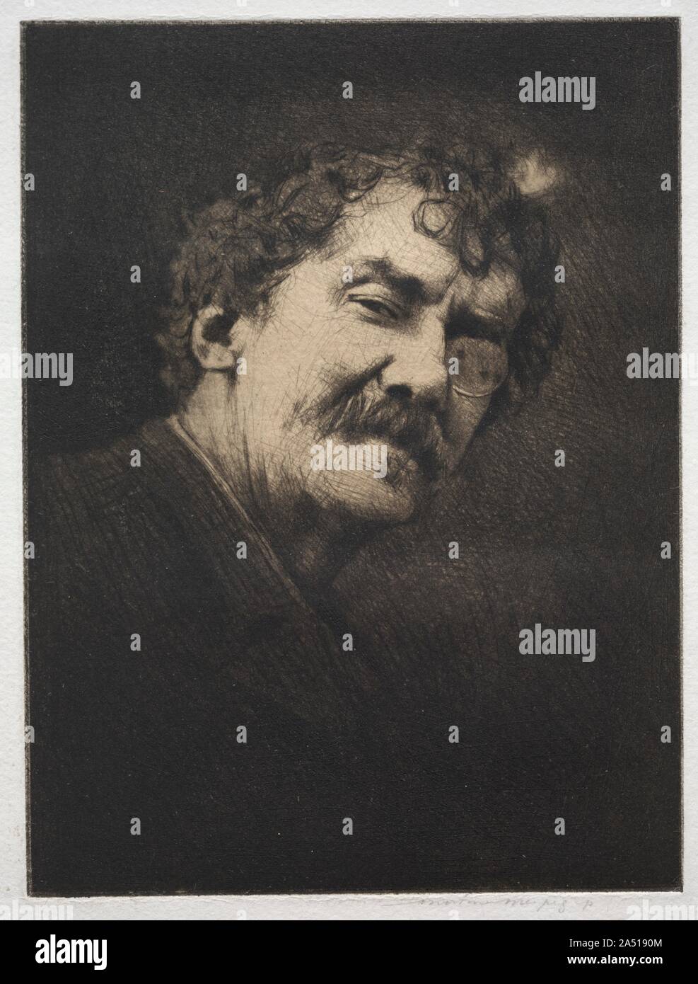 James MacNeill Whistler. Stock Photo