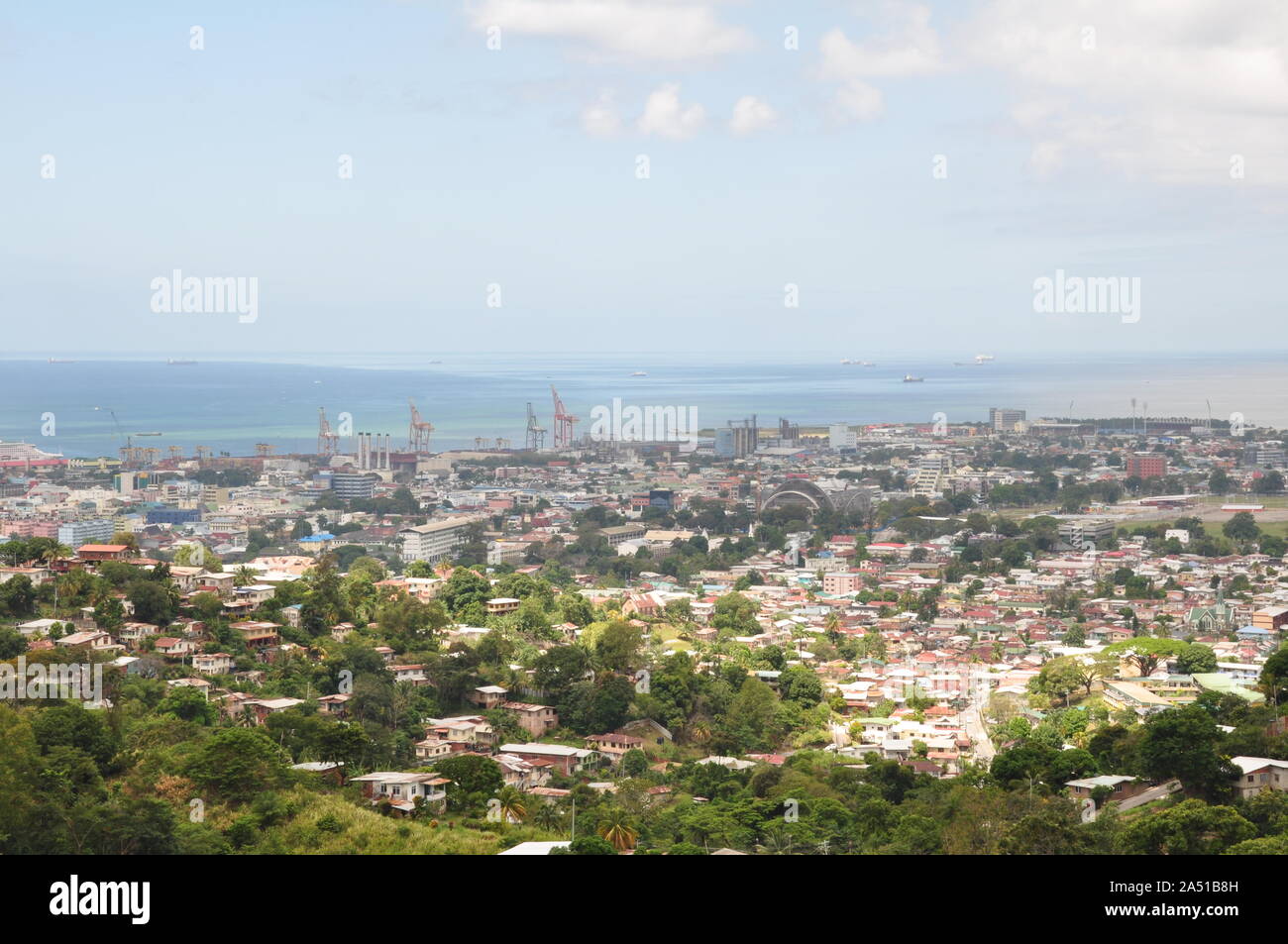 Port of Spain, Trinidad Stock Photo