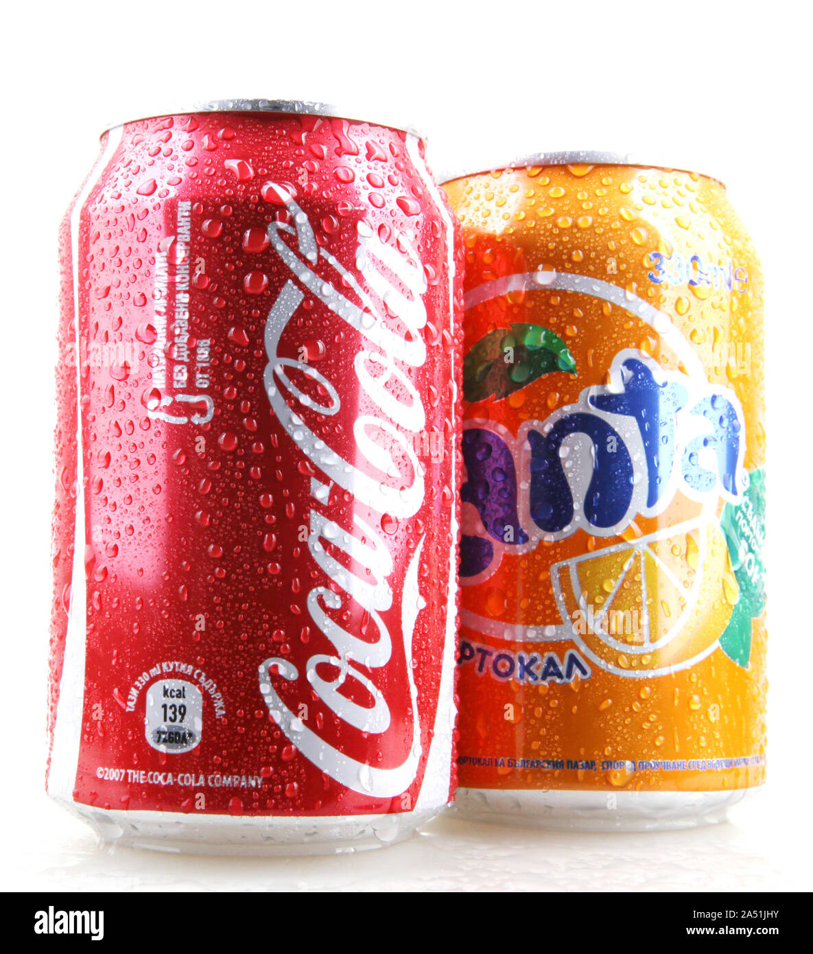 AYTOS, BULGARIA JANUARY 25, 2014 Global brand of fruitflavored