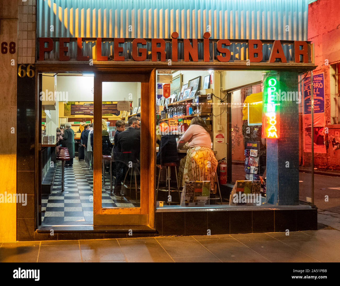 Pellegrinis espresso bar hi-res stock photography and images - Alamy