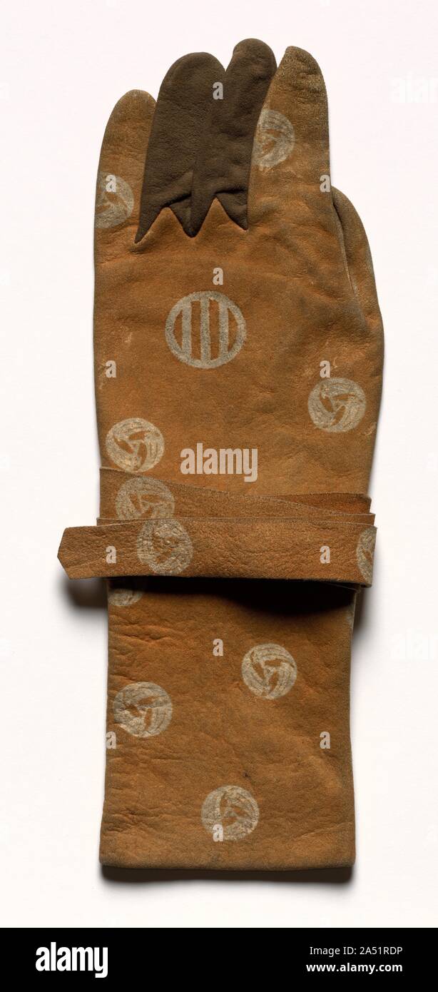 Pair of Archer's Gloves, 1800s Stock Photo Alamy