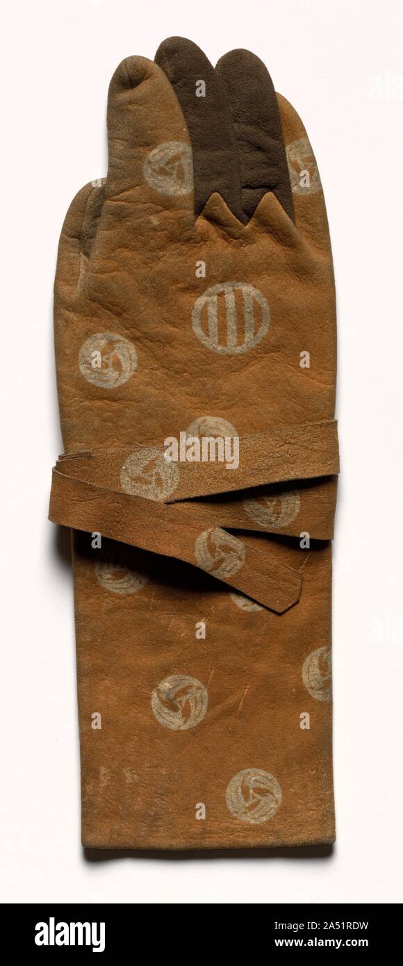 Pair of Archer's Gloves, 1800s Stock Photo Alamy