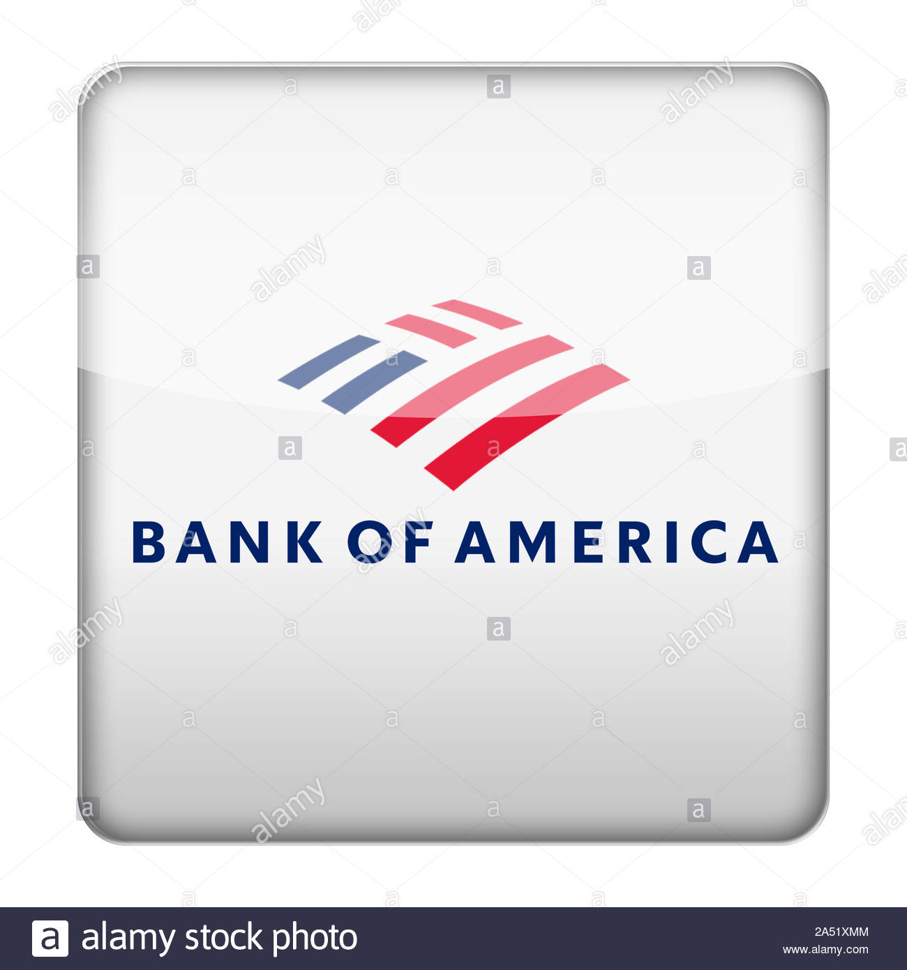 Bank America Icon Logo Stock Photos Bank America Icon Logo Stock