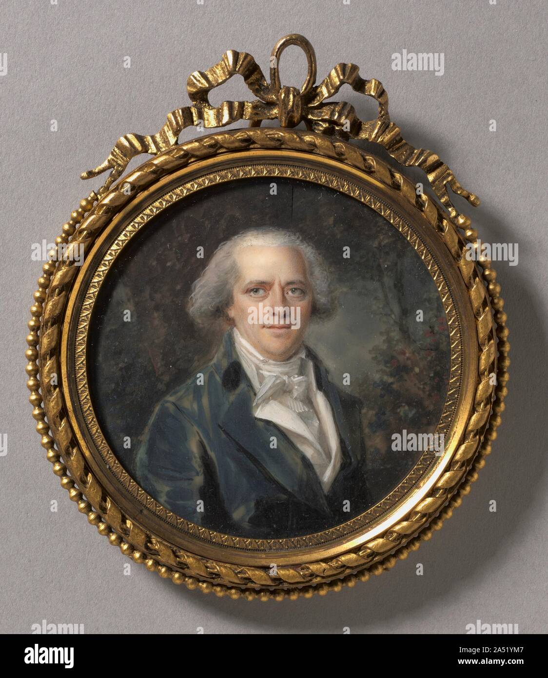 Portrait of NoëlFrançois Charles Caille des Fontaines, 1795. Painted