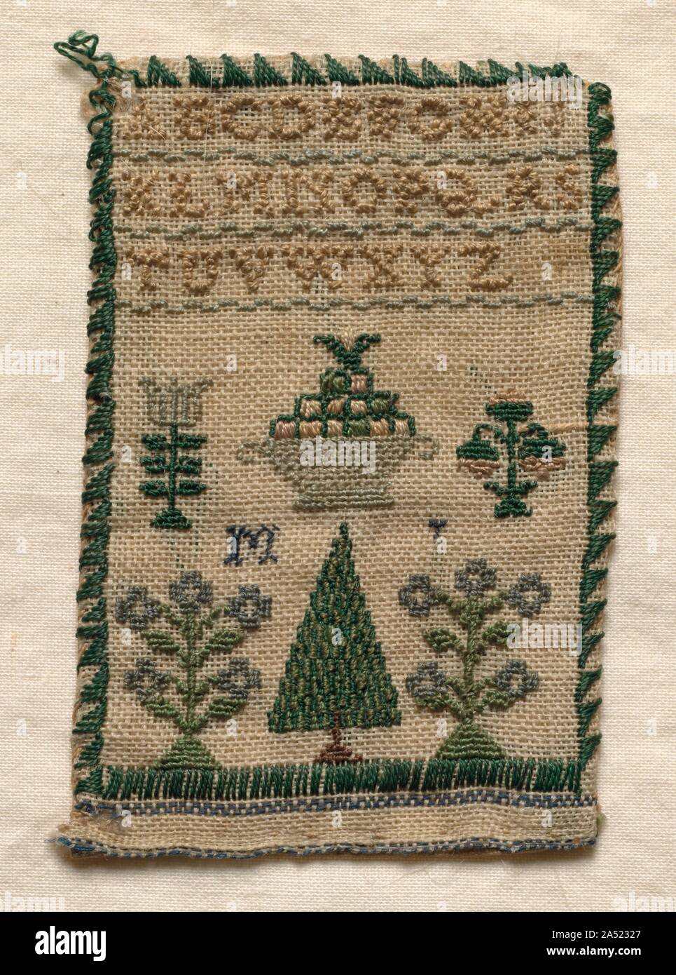 Sampler 1800s hi-res stock photography and images - Alamy