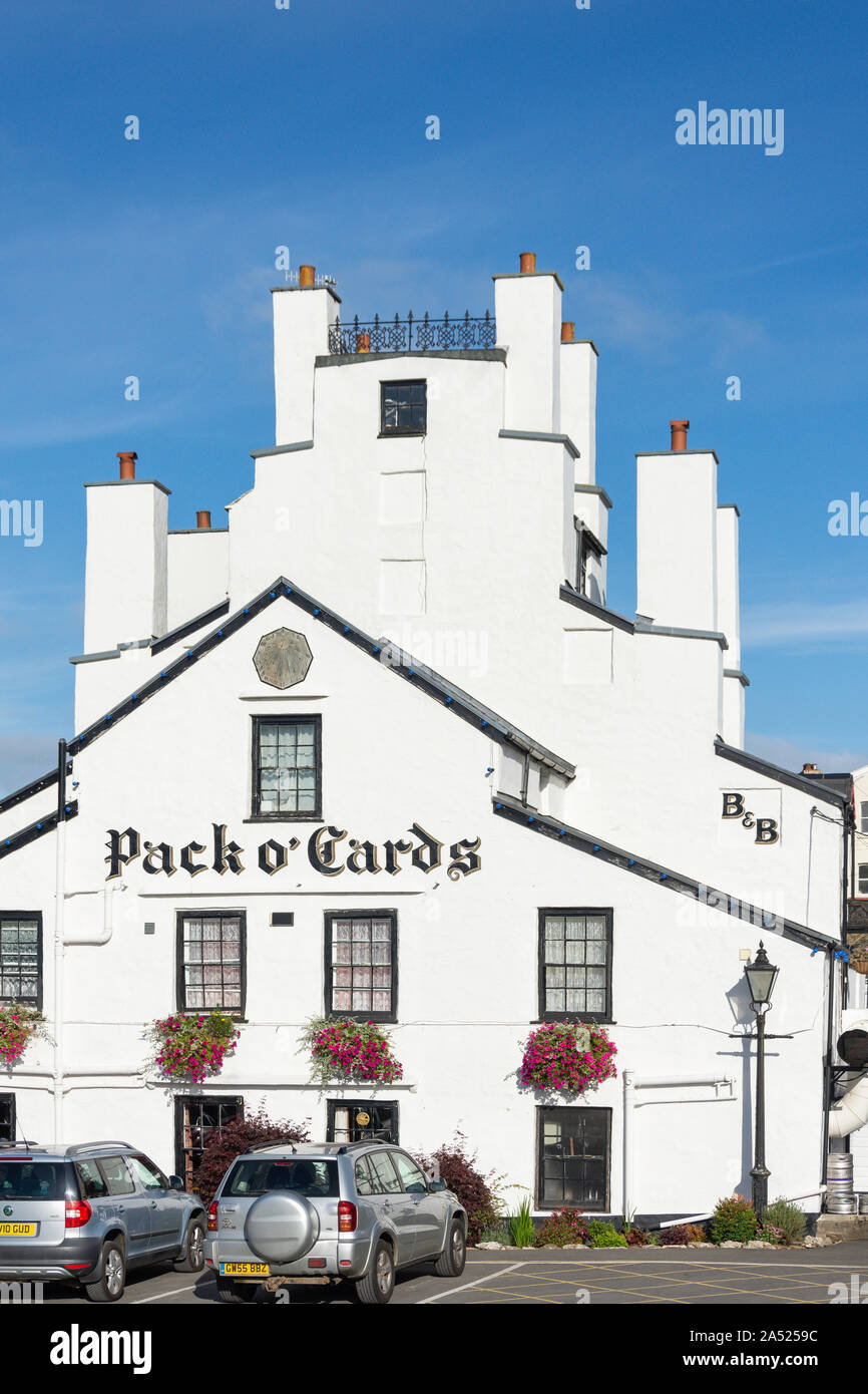 17th century Pack O'Cards Inn, High Street, Combe Martin, Devon