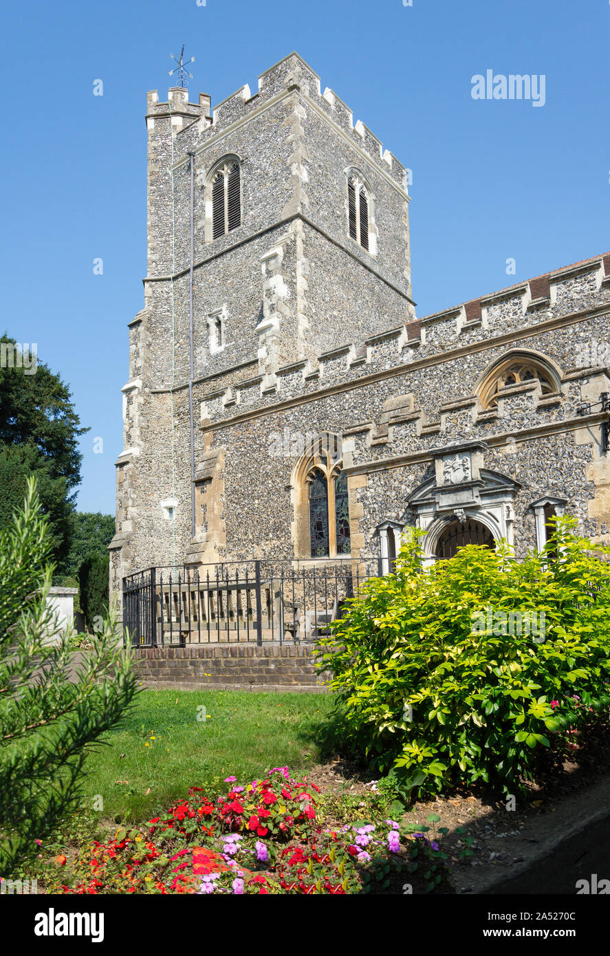 Broxbourne Town Towns New Centre Hertfordshire Uk England United Hi Res