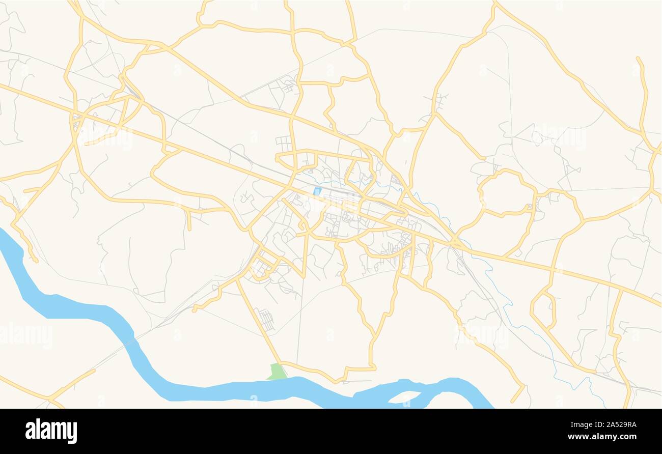Asansol West Bengal Map Printable Street Map Of Asansol, State West Bengal, India. Map Template For  Business Use Stock Vector Image & Art - Alamy