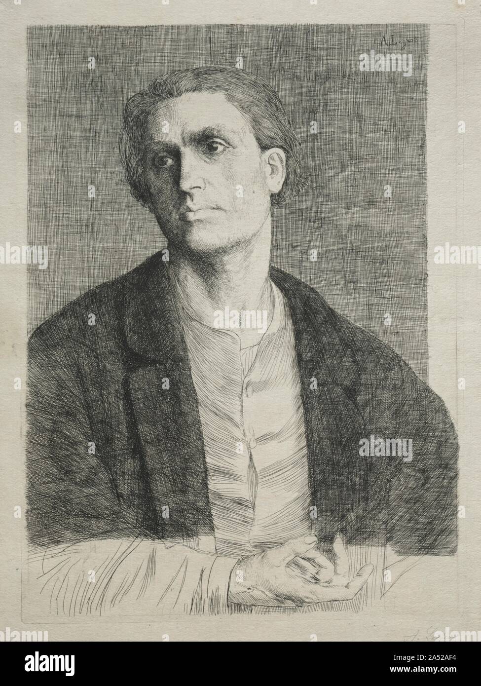 Study of a mans head hi-res stock photography and images - Alamy