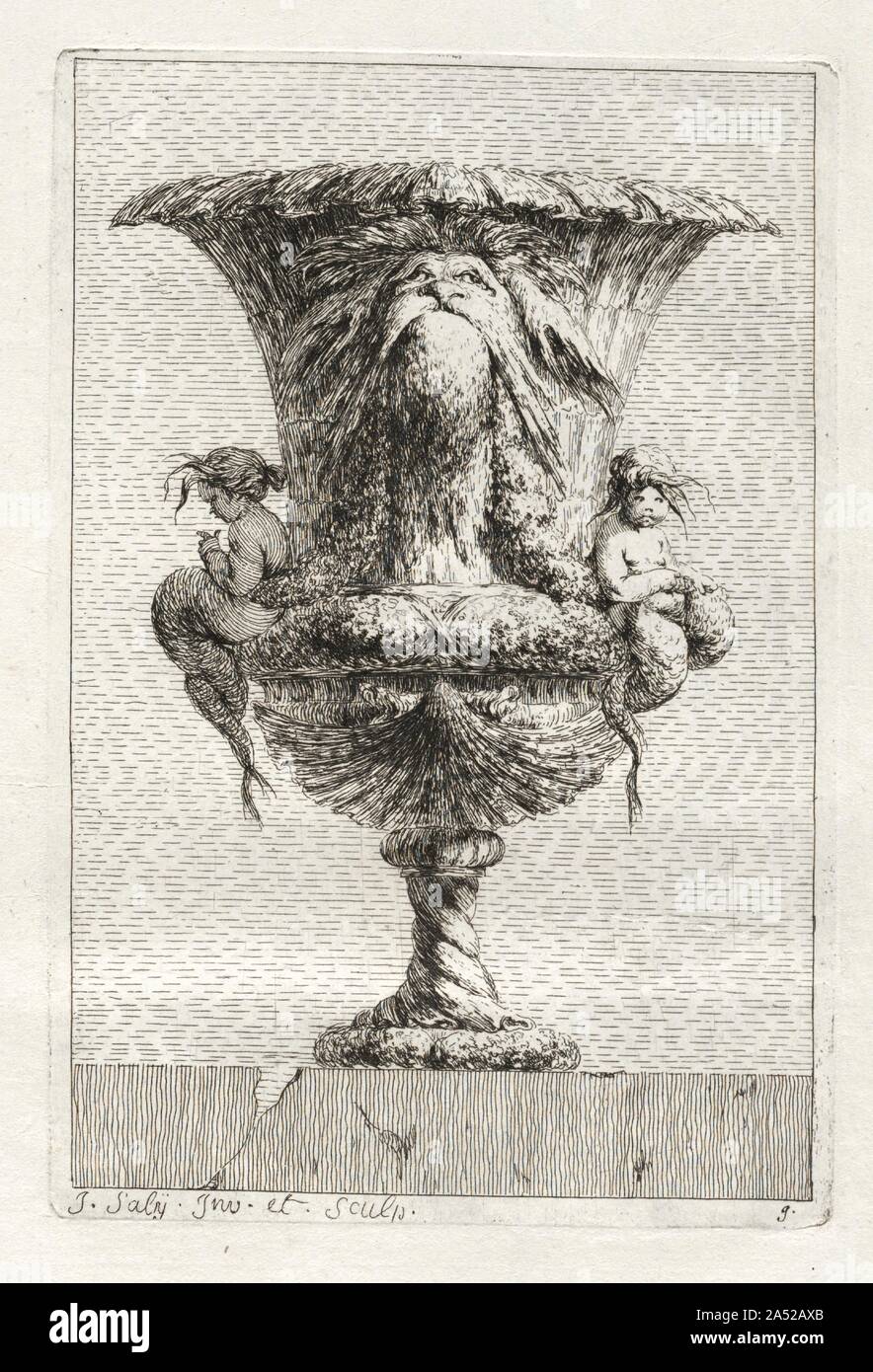 Suite Of Vases Plate 9 1746 Designing Ornamental Vases Or Urns