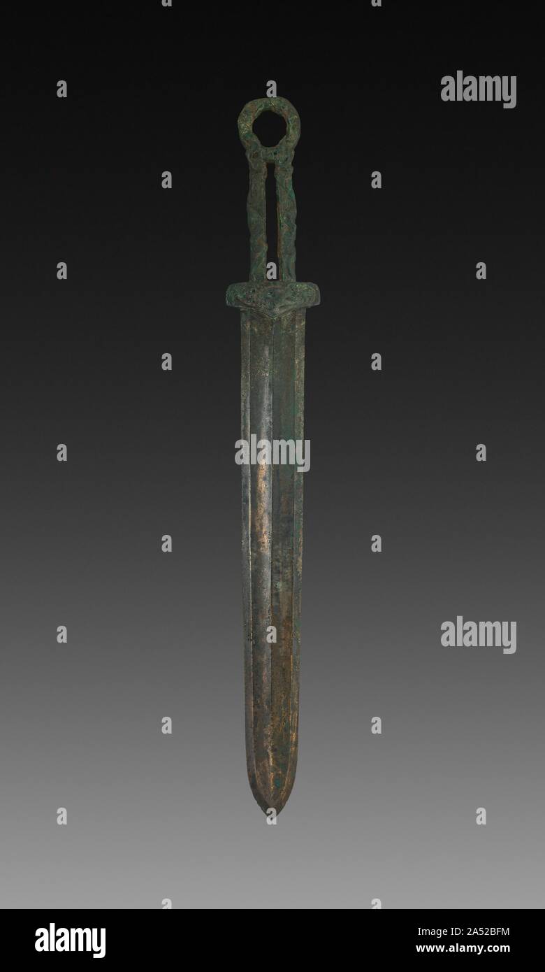 Sword, Han dynasty (206 BC-AD 220). Stock Photo