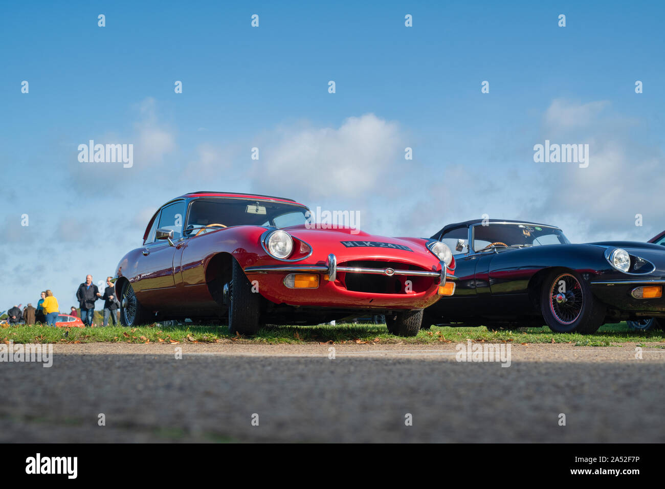 jaguar type e bleue 1968 bretagne roadster - Bretagne Roadster