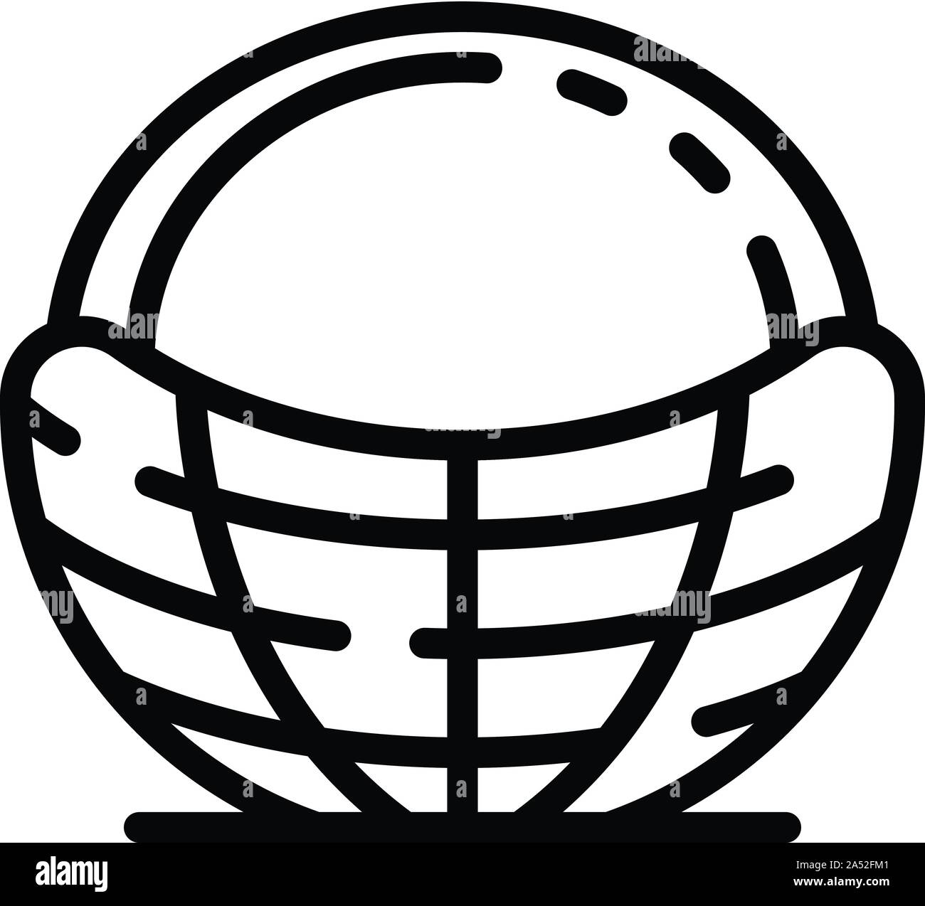 Picnic basket icon, outline style Stock Vector Image & Art - Alamy