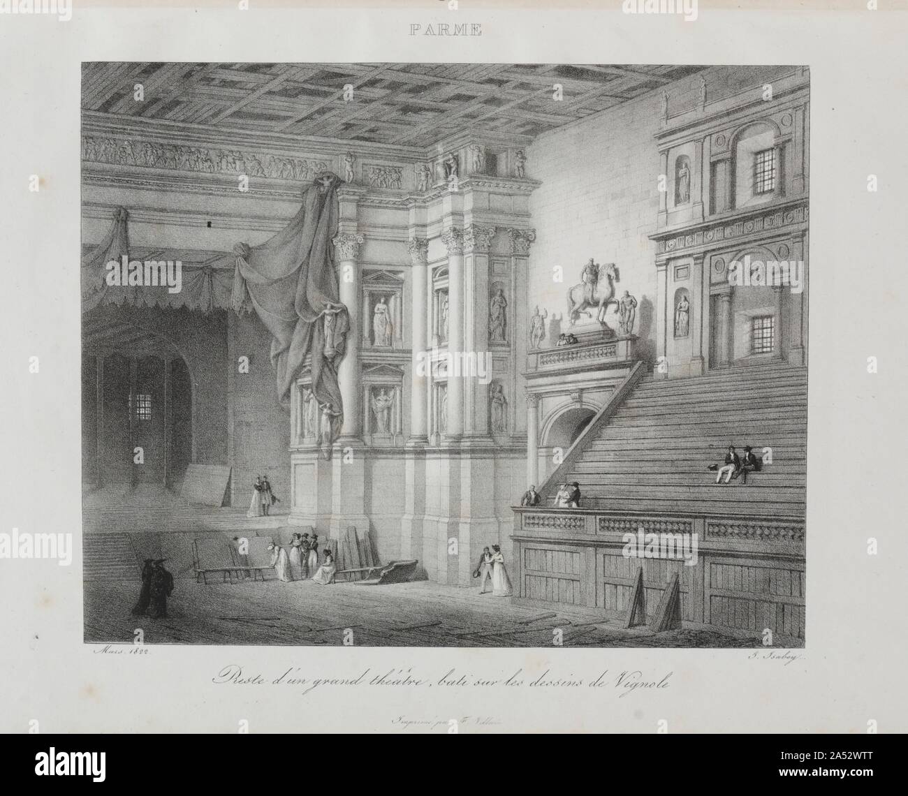 Voyage en Italie en 1822, 1833 Stock Photo Alamy