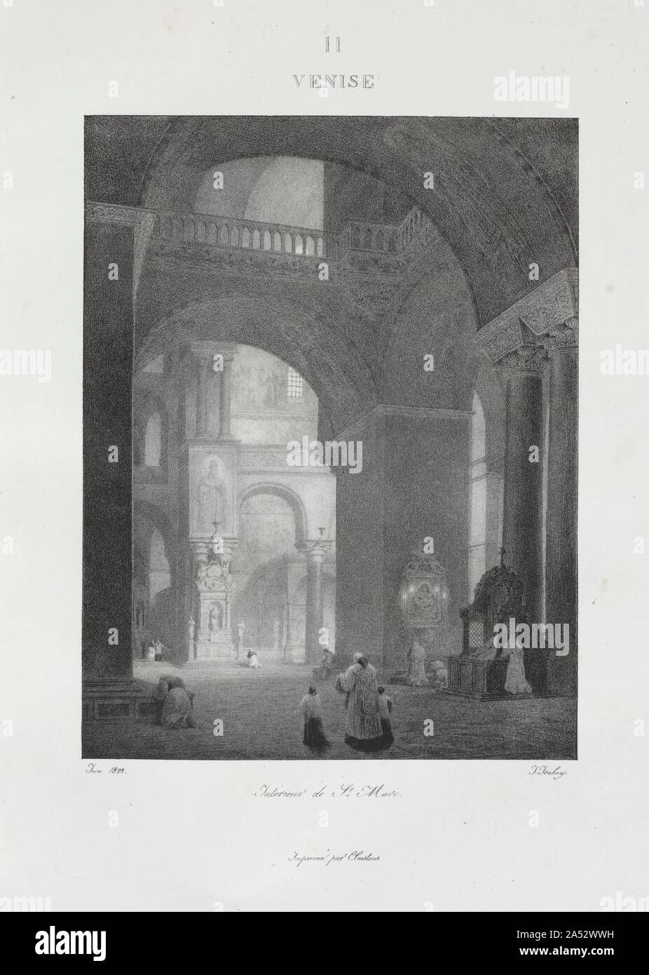 Voyage en Italie en 1822, 1833 Stock Photo Alamy