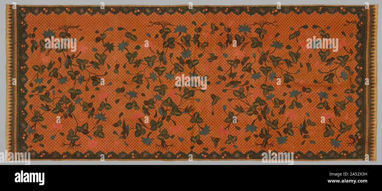 Waist Cloth, 1800s. Stock Photo