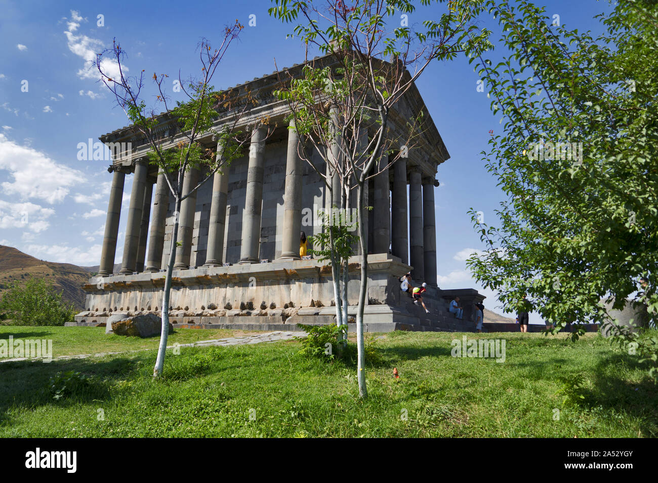 Armenia: antique temple Garni Stock Photo