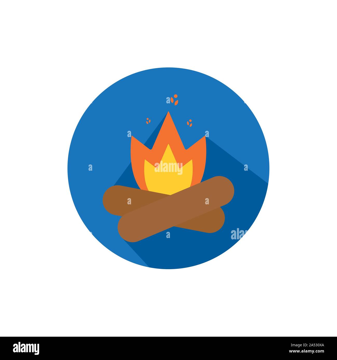 Camp fire design, Flame bonfire hot burn light flammable heat and ...
