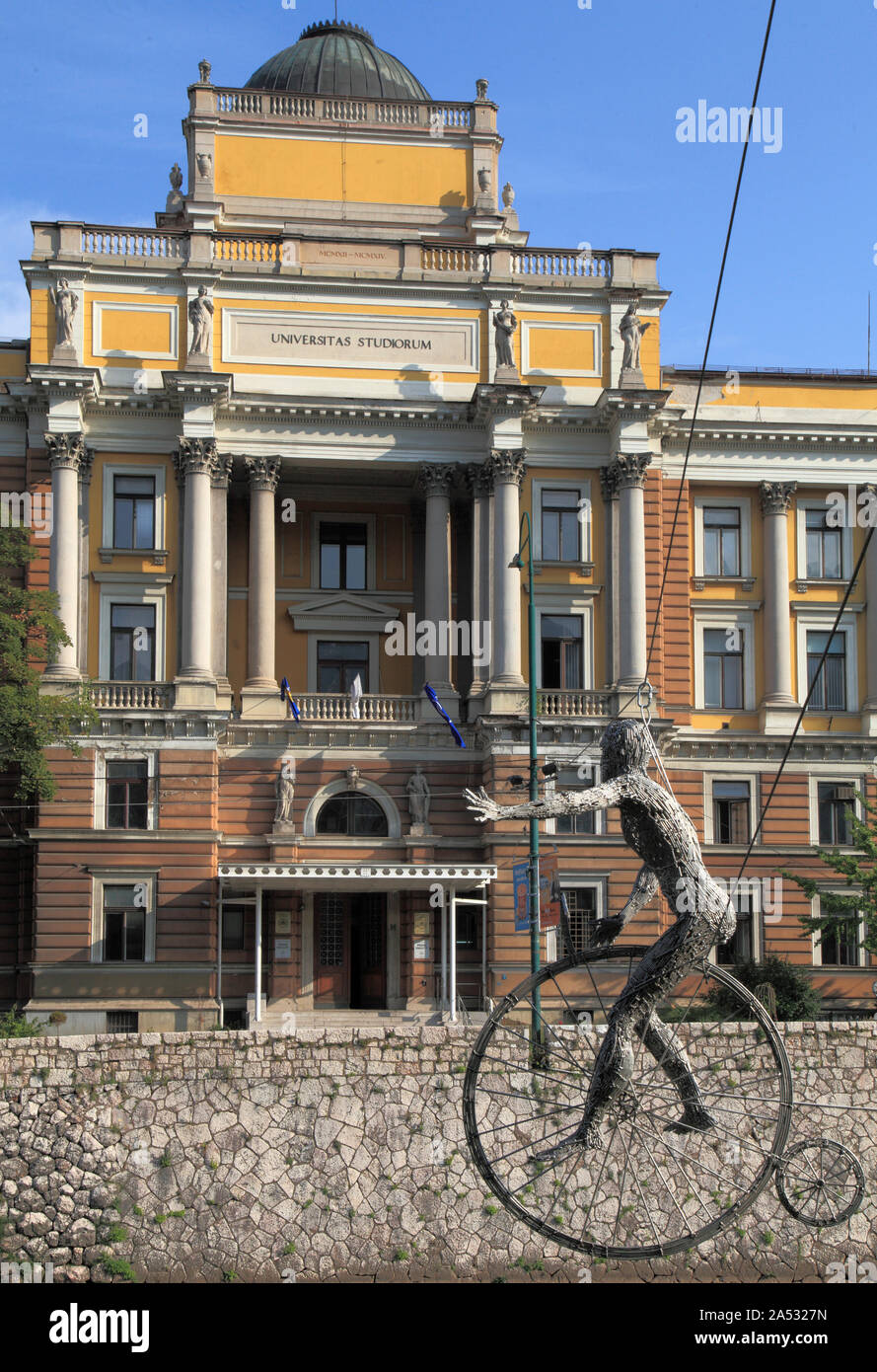 Bosnia and Herzegovina, Sarajevo, University Stock Photo Alamy