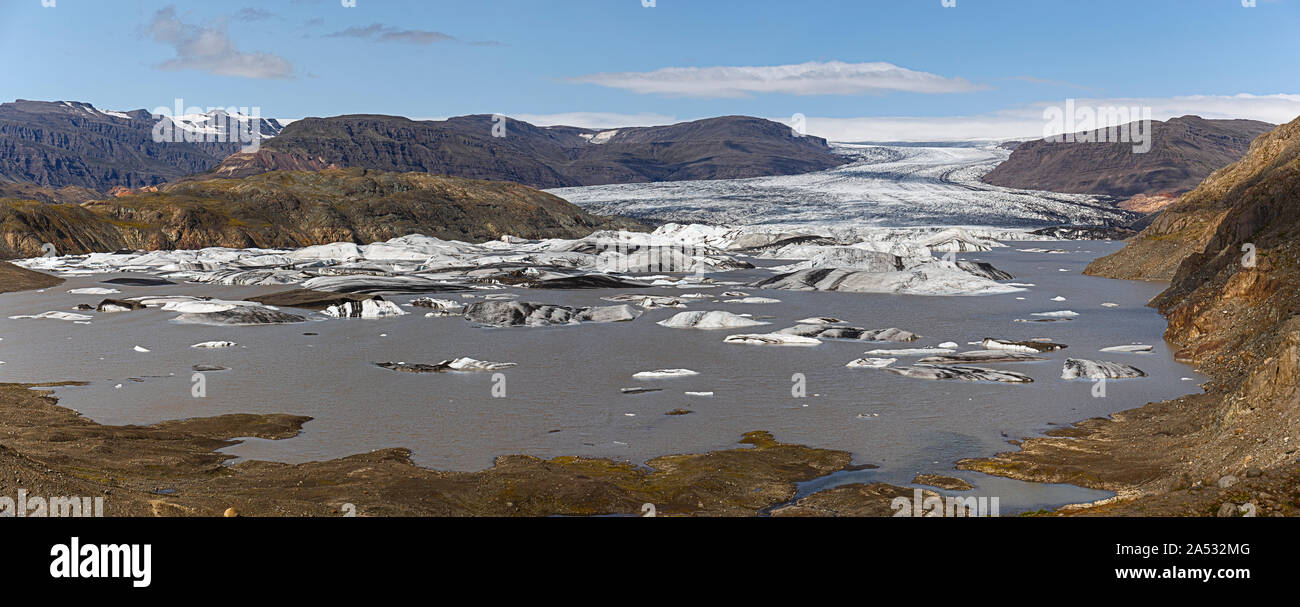 Glacier panorama hi-res stock photography and images - Alamy