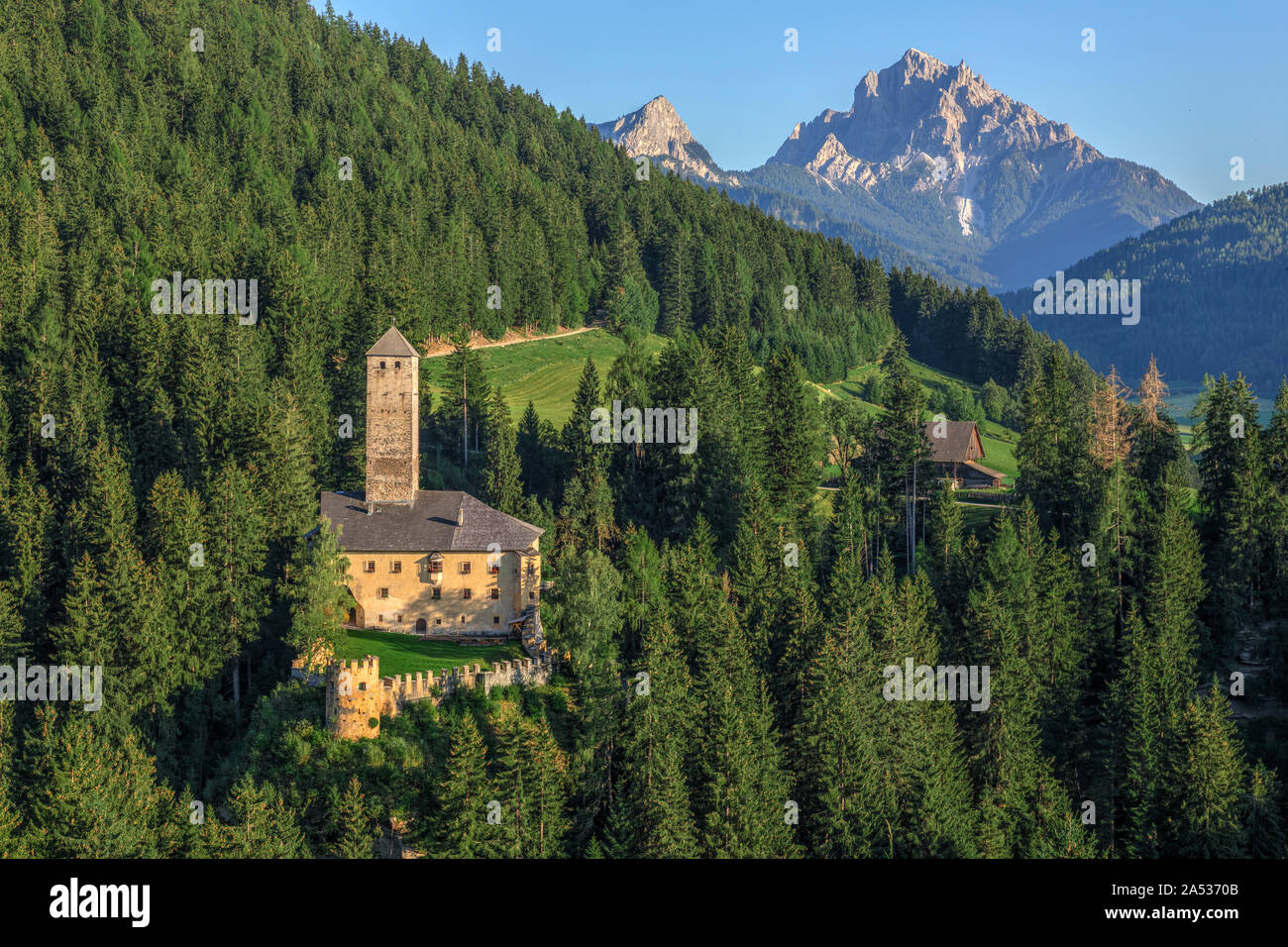 Welsperg Castle, South Tyrol, Italy, Europe Stock Photo