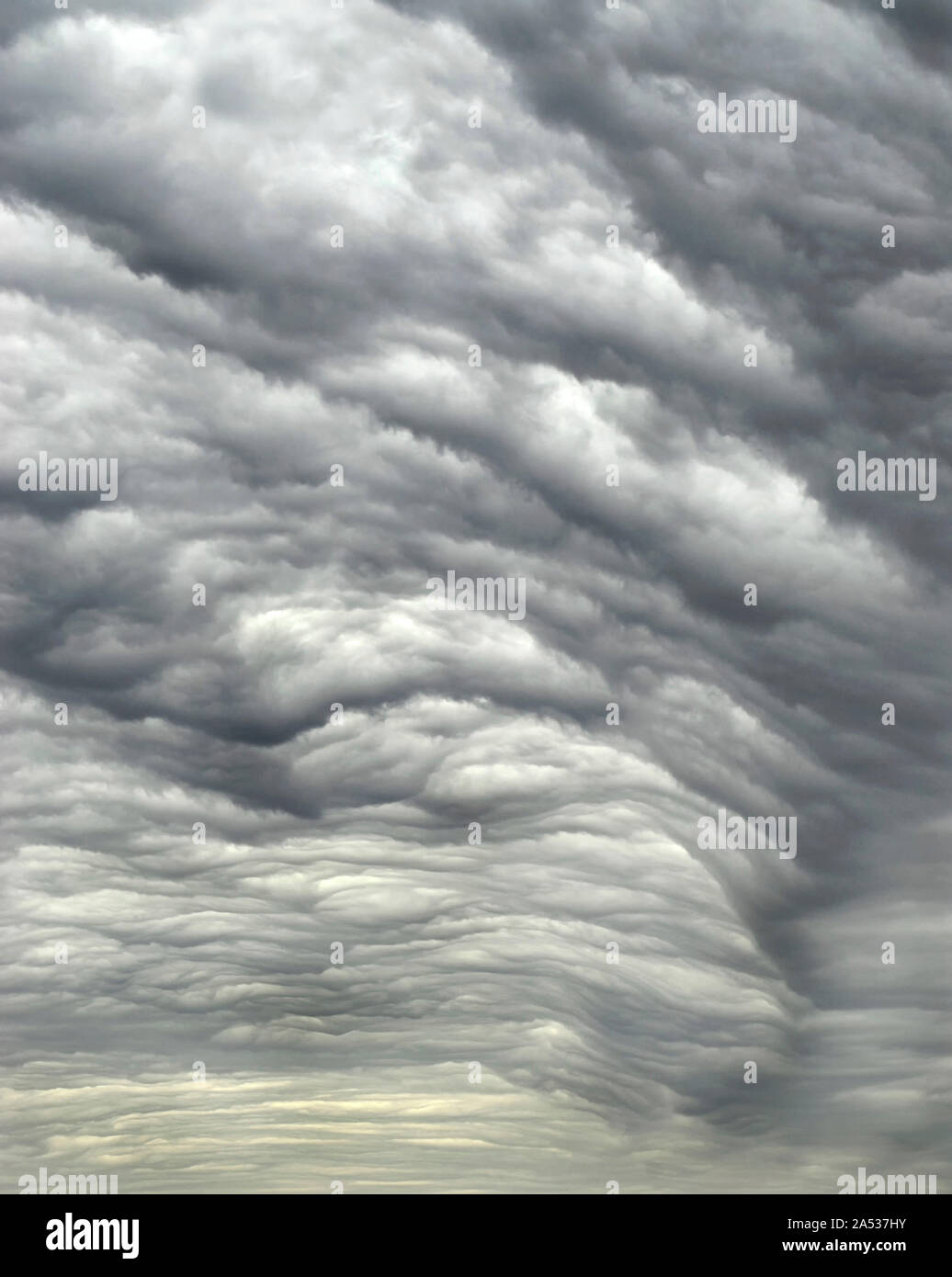 Clouds after a major storm. Stock Photo