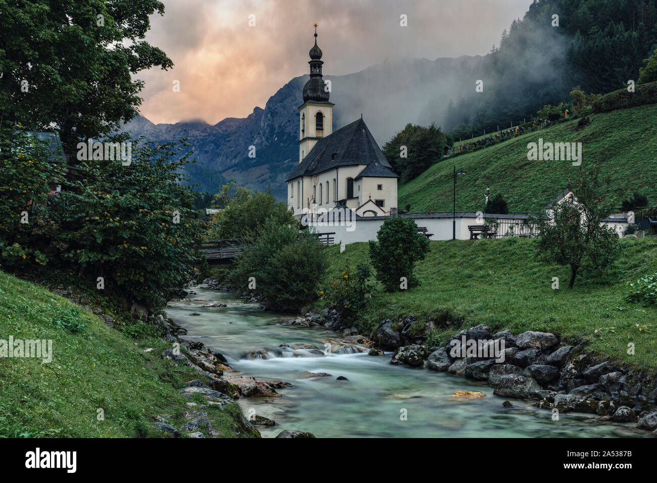 Ramsau bei Berchtesgaden, Bavaria, Germany, Europe Stock Photo