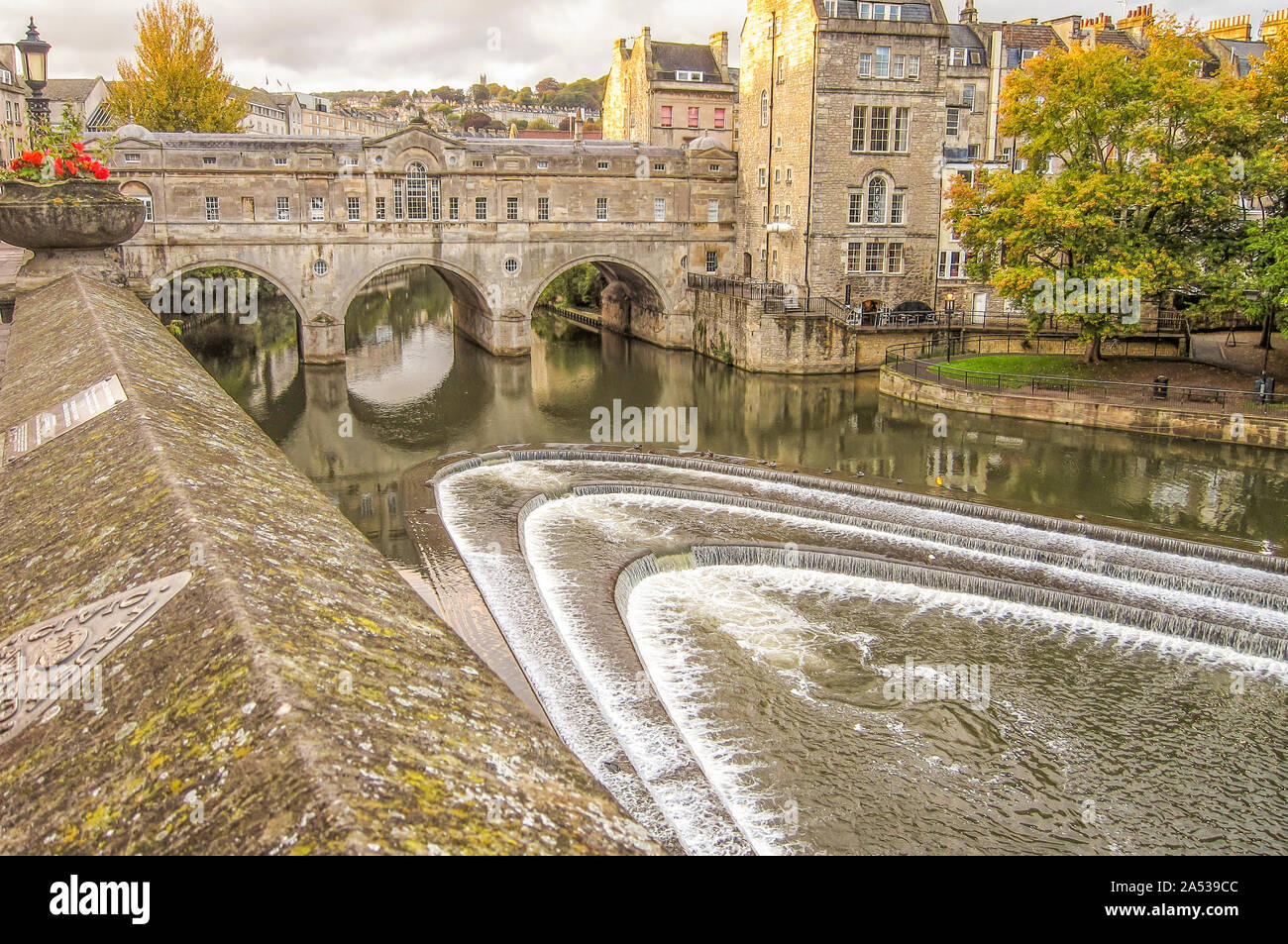City of Bath and the River Avon. Bath Somerset England Stock Photo Alamy