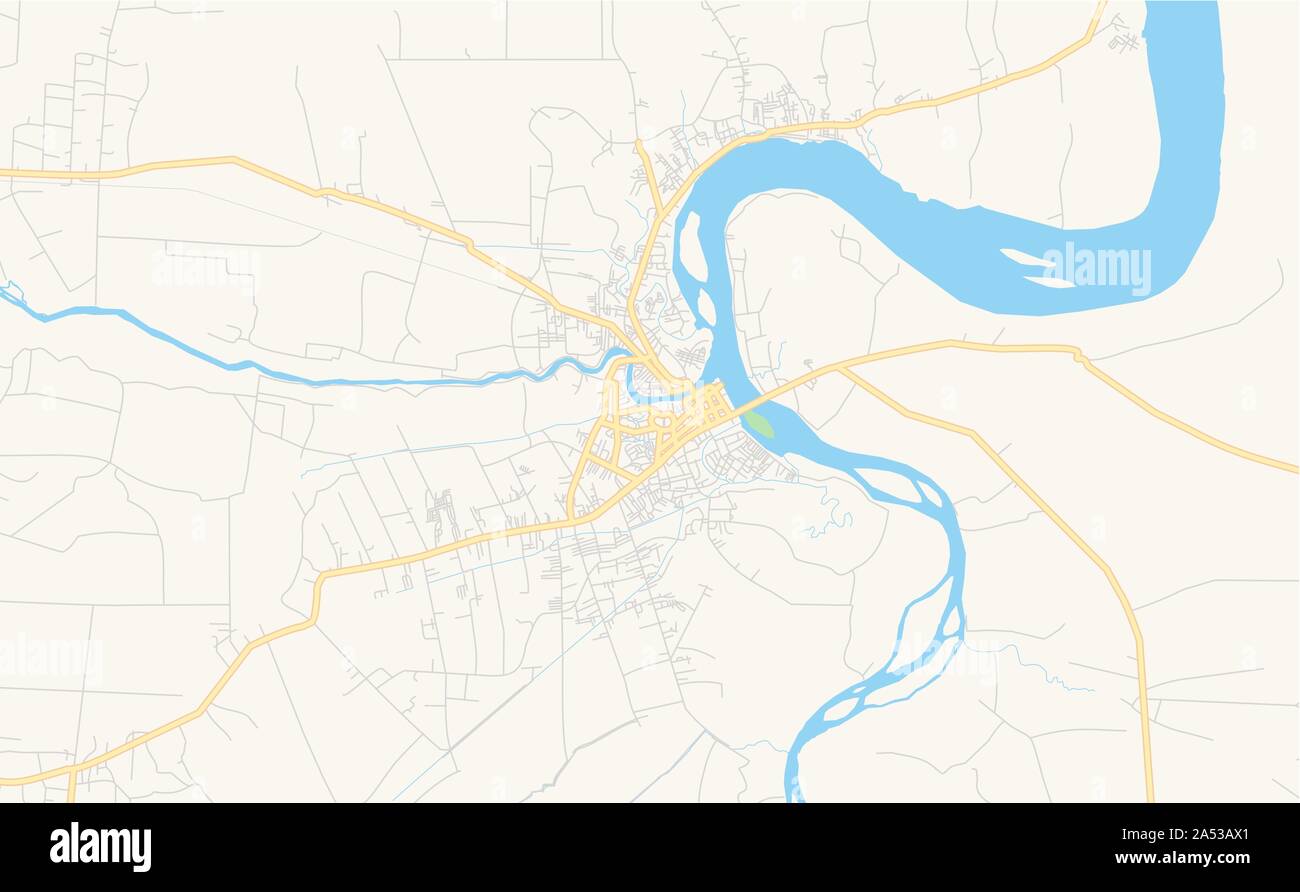 Printable street map of Tanjungbalai, Province North Sumatra, Indonesia ...