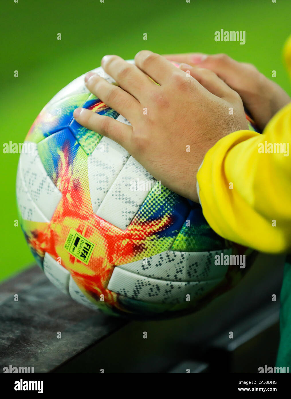 Child scoring a goal football hi-res stock photography and images - Alamy