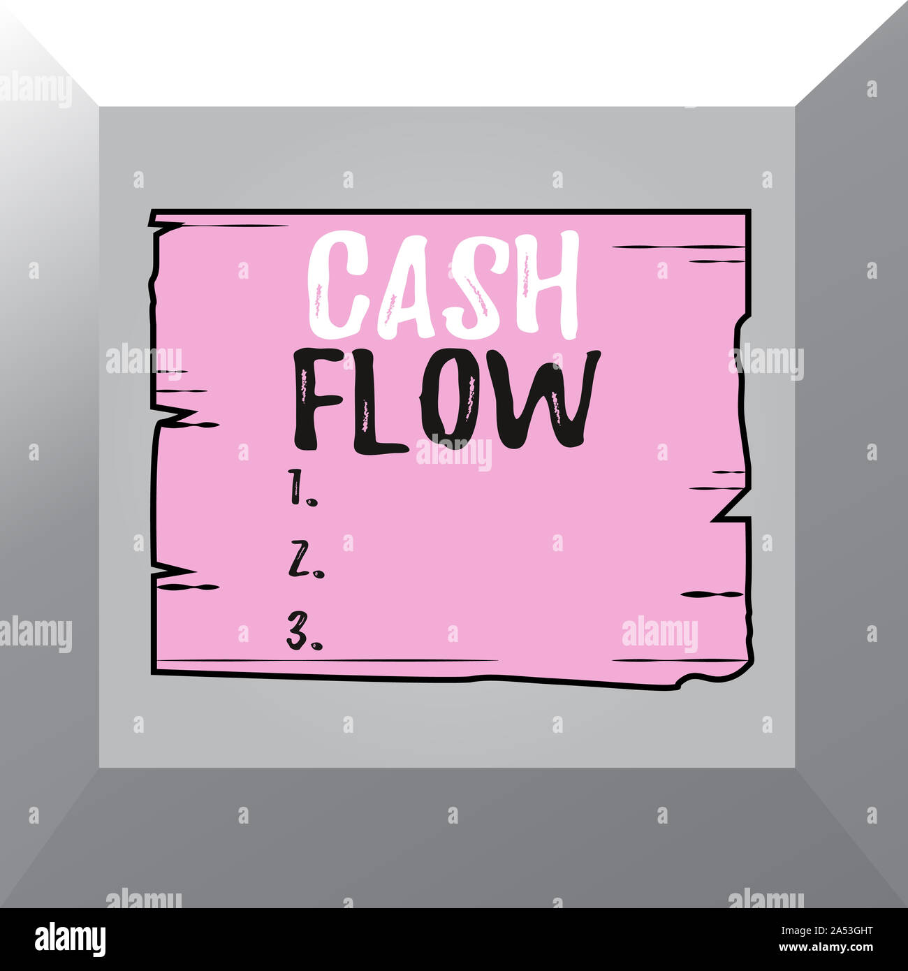 Conceptual Hand Writing Showing Cash Flow Concept Meaning Movement Of The Money In And Out Affecting The Liquidity Wooden Plank Slots Grooves Wood Pa Stock Photo Alamy