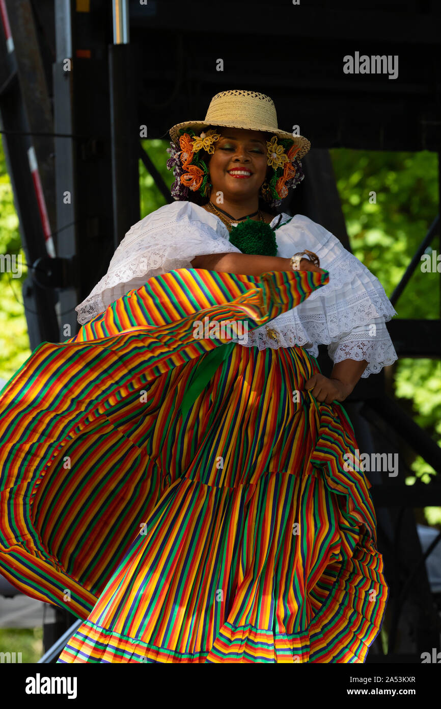St. Louis, Missouri, USA August 24, 2019 Festival of Nations, Tower