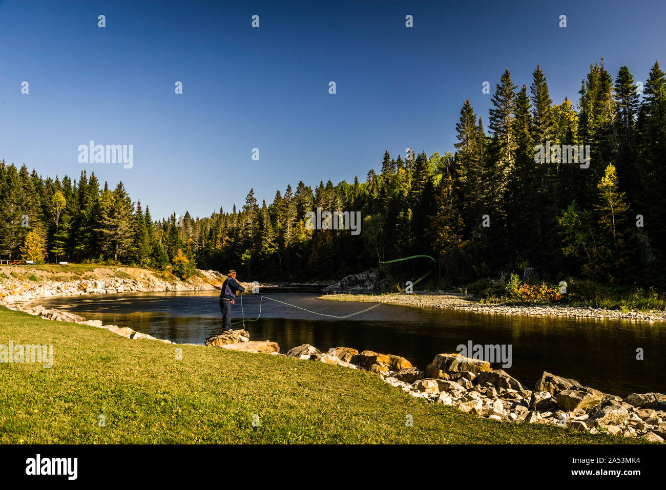 Matane Wildlife Sanctuary Salmon Pool #57 Le Cap Seize SSSSSSaint-René ...
