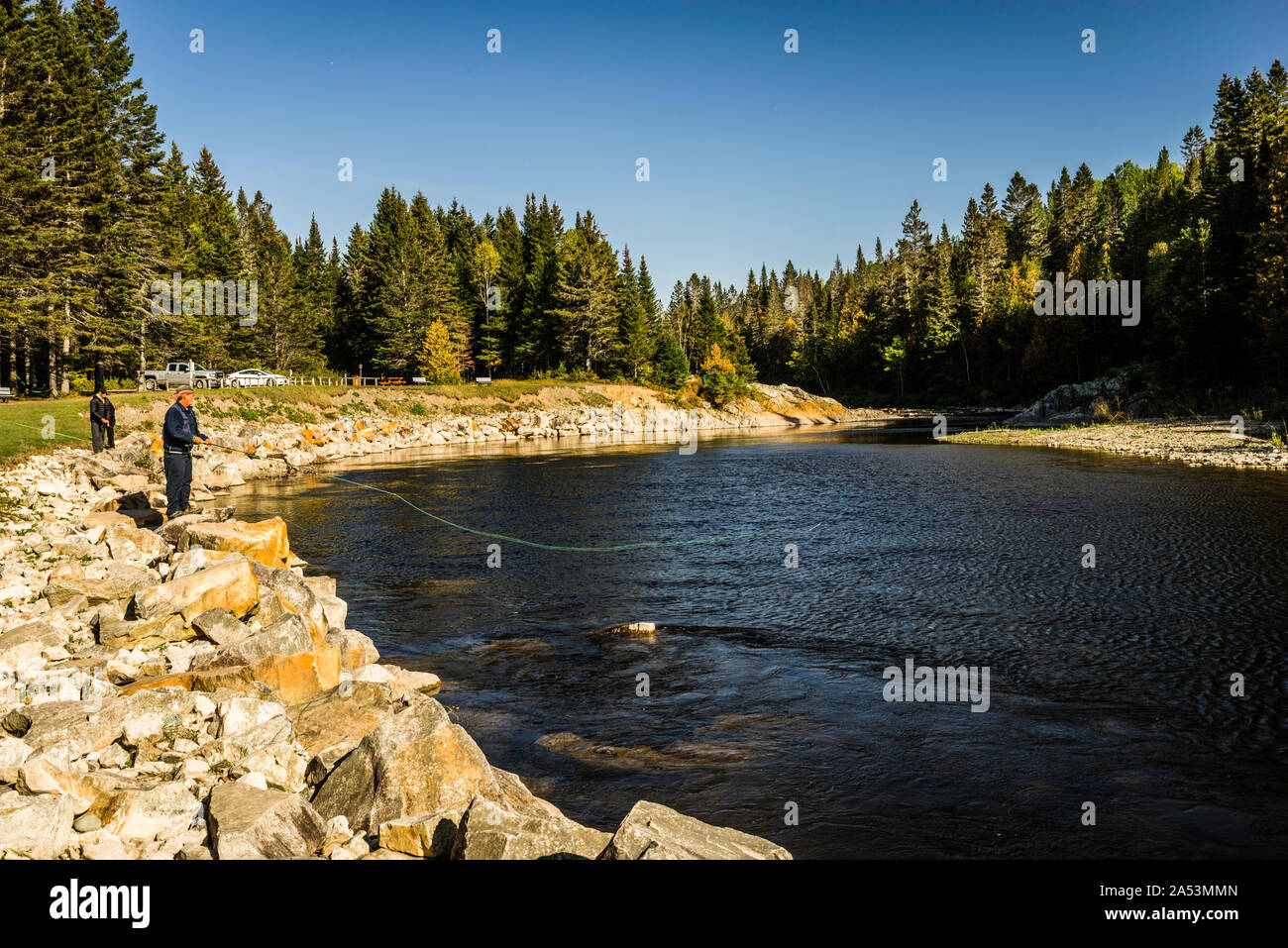 Matane Wildlife Sanctuary Salmon Pool #57 Le Cap Seize SSSSSSSSSSaint ...