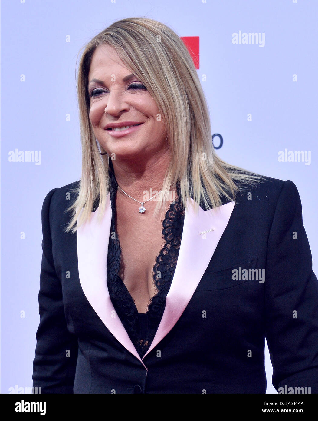 Los Angeles, United States. 17th Oct, 2019. Ana María Polo arrives for the fifth annual Latin American Music Awards at the Dolby Theatre in the Hollywood section of Los Angeles on Thursday, October 17, 2019. The annual event honors outstanding achievements for artists in the Latin music industry. Photo by Jim Ruymen/UPI Credit: UPI/Alamy Live News Stock Photo