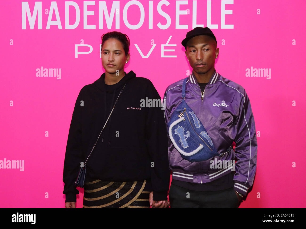 Wife pharrell williams helen lasichanh hi-res stock photography and images  - Alamy