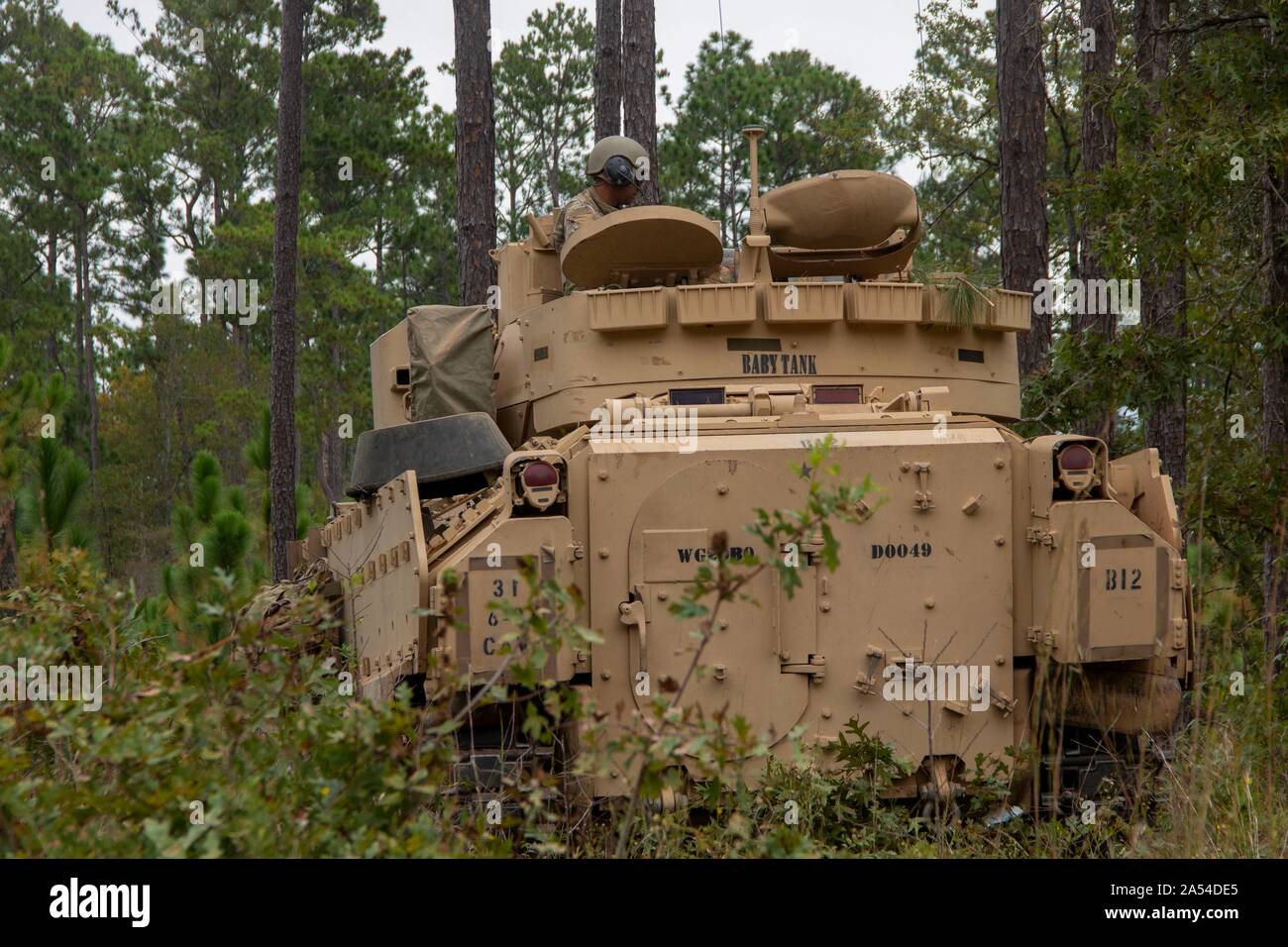 M2A2 Bradley Fighting Vehicle crew, named ”Baby Tank”, assigned to