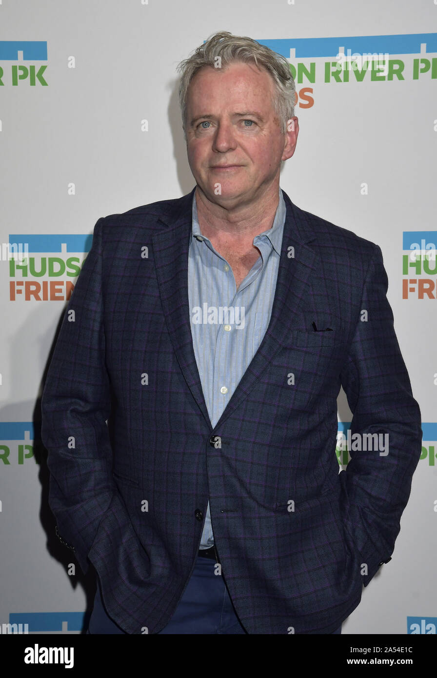 New York, United States. 17th Oct, 2019. Actor Aidan Quinn arrives on the red carpet Hudson River Park Annual Gala to honor Michael R. Bloomberg, David Chang and Lucy Liu at Cipriani South Street in New York City on Thursday, October 17, 2019. Photo by Louis Lanzano/UPI Credit: UPI/Alamy Live News Stock Photo