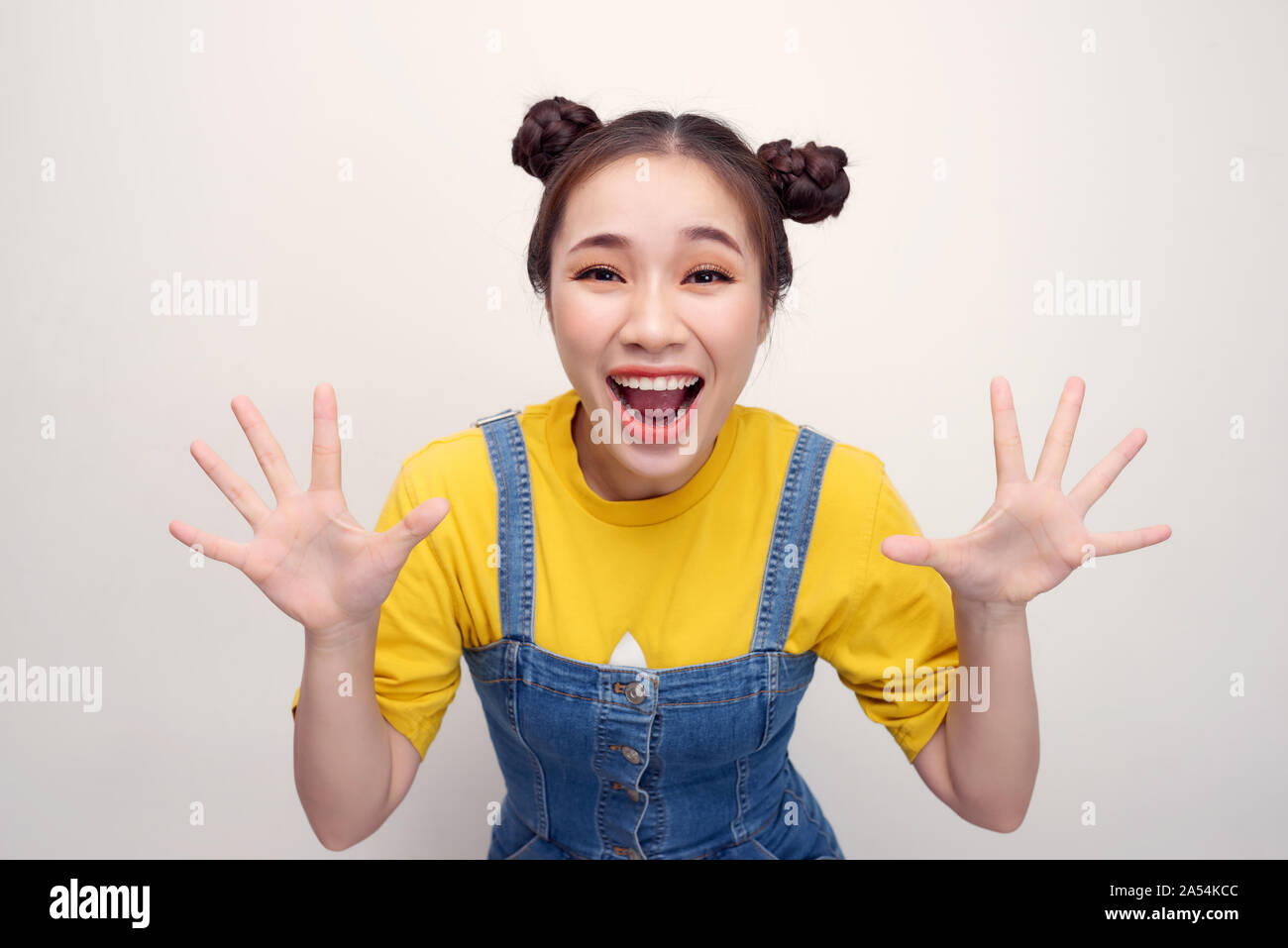 Crazy lady hires stock photography and images Alamy