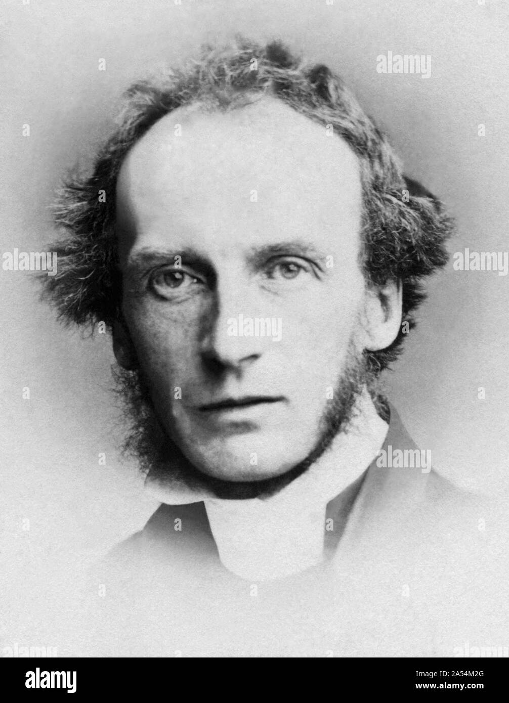 Early portrait of Charles John Ellicott (1819–1905), English Christian theologian, academic and churchman. Stock Photo