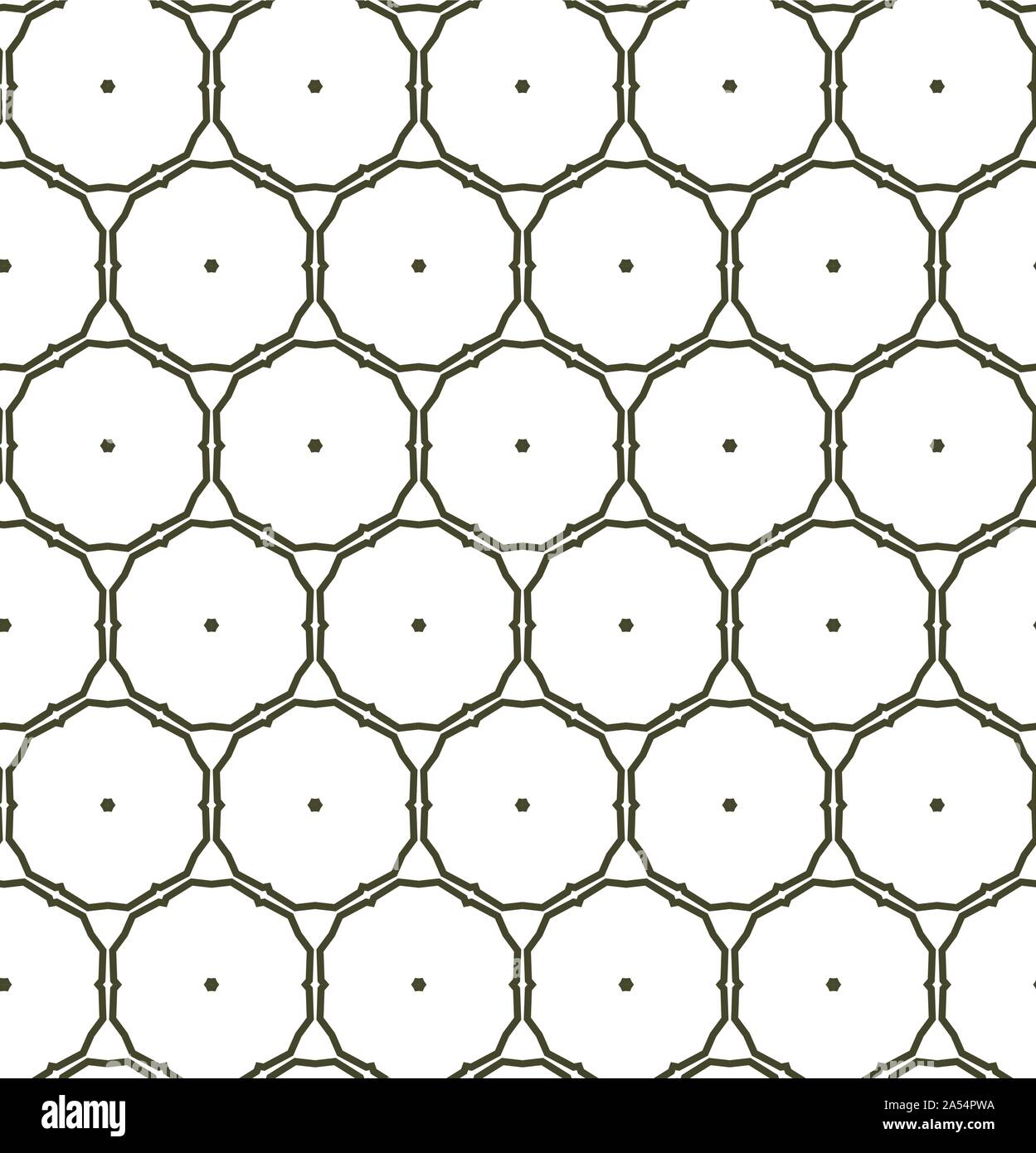 Geometric ornamental vector pattern. Seamless design texture Stock ...