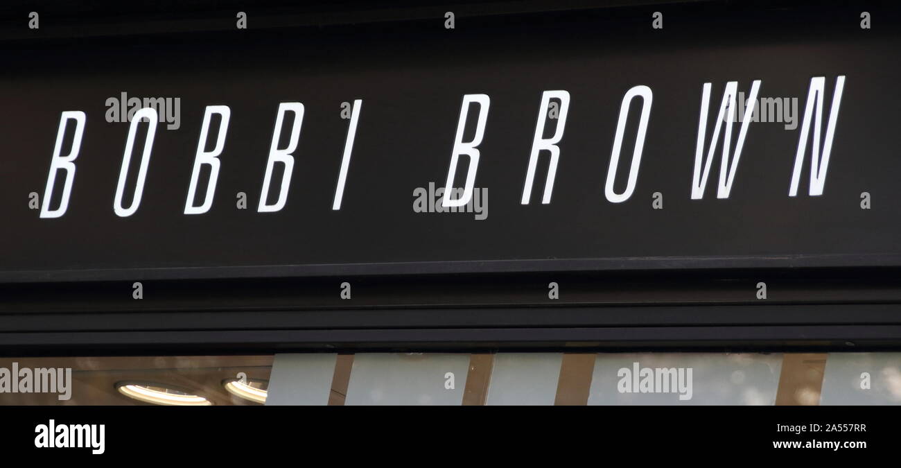 Bobbi Brown store seen in Rambla de Catalunya, Barcelona. Stock Photo