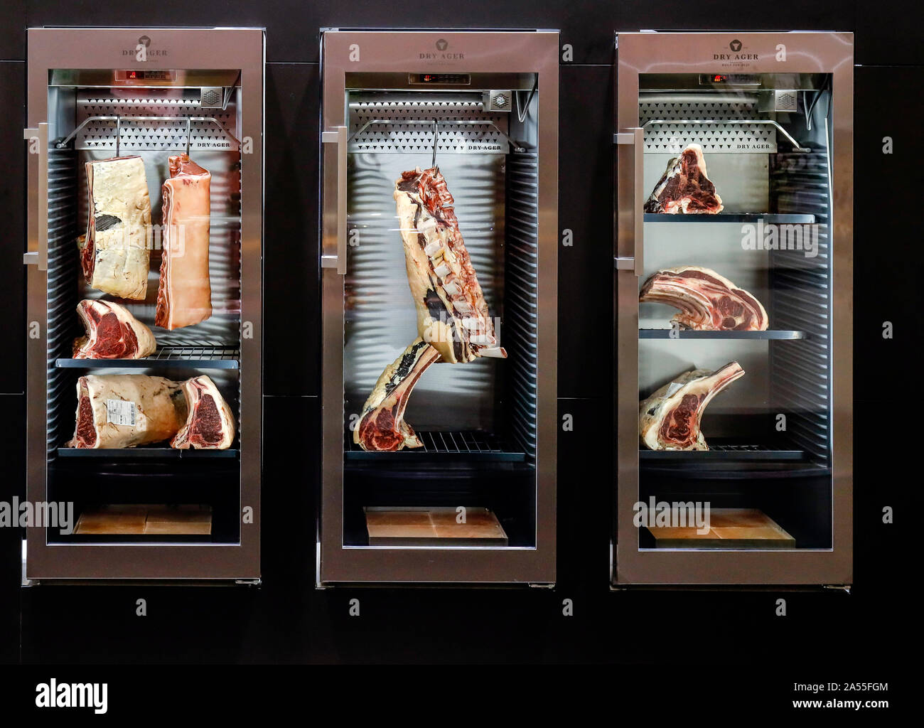 Meat ripening refrigerator hi-res stock photography and images - Alamy
