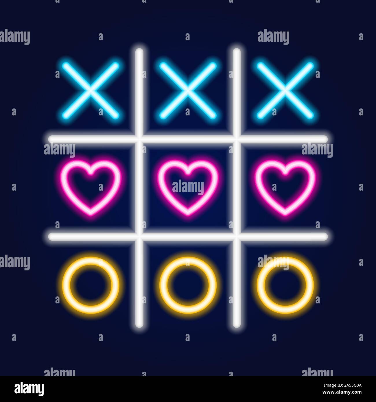 Glow in the Dark Tic Tac Toe Kit on sale